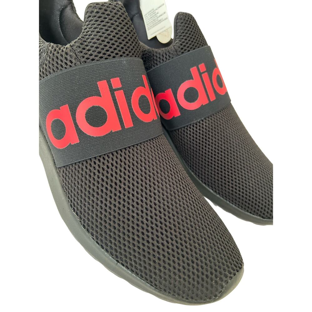 ADIDAS Men's 'Lite Racer Adapt' Running Sneaker SZ 11.5, Black/Red, Slip-On - Picture 7 of 7